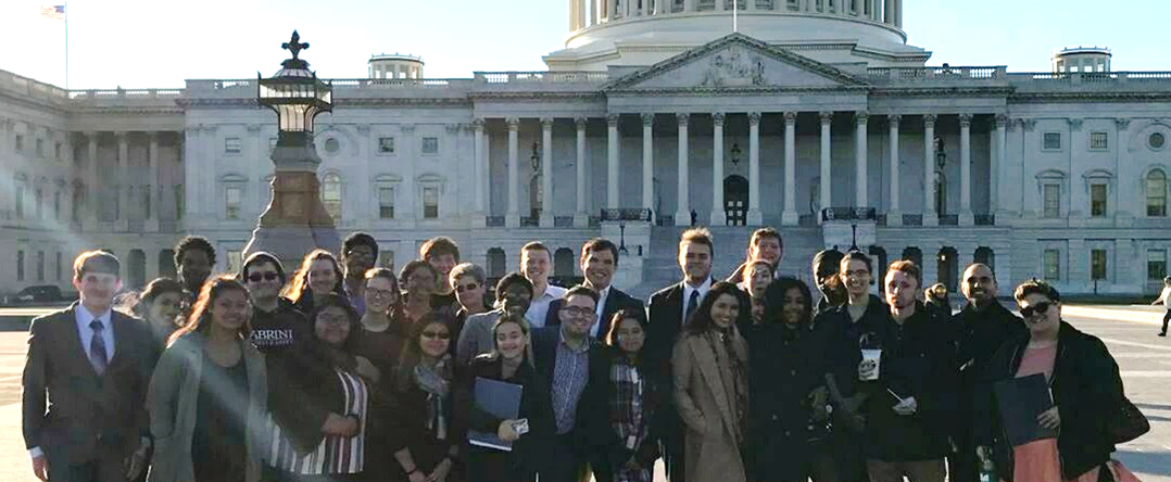 Group of students in Washington, DC