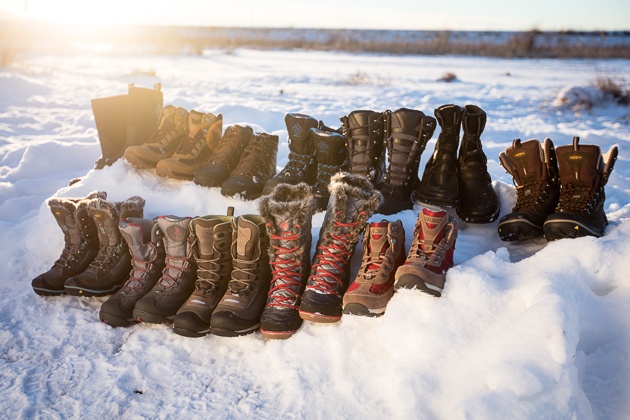 Look for boots that are designed for the snow!