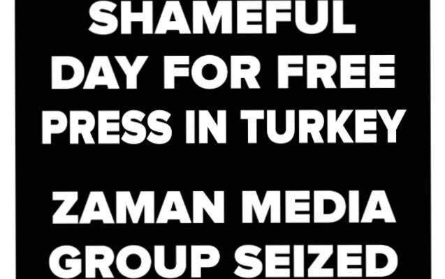 Today's Zaman Newspaper Silenced