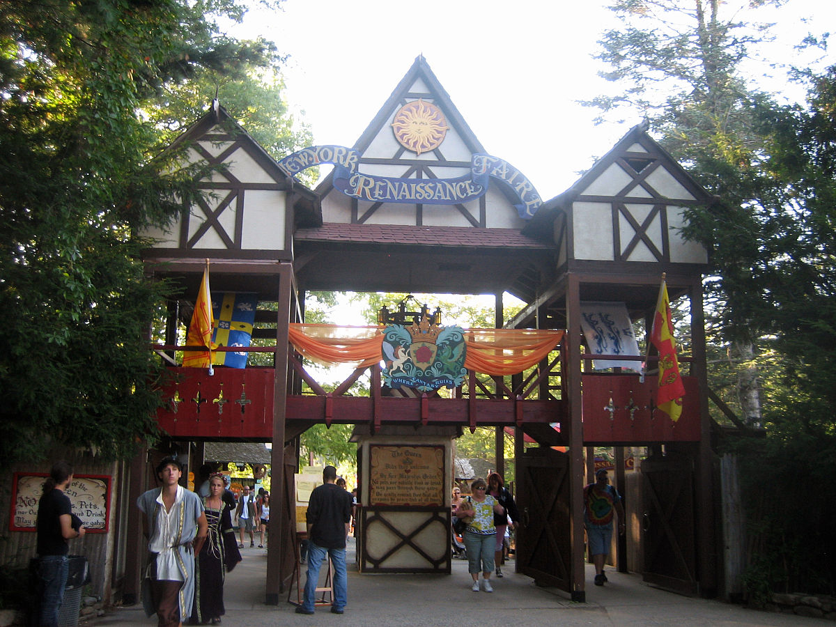 Renaissance Fair entrance