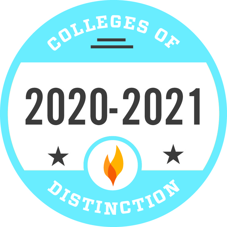 Pennsylvania College of Distinction 2020-21 badge