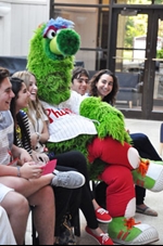 Phanatic with students