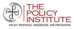 The Policy Institute logo - Policy, Protocol, Procedure, and Prevention