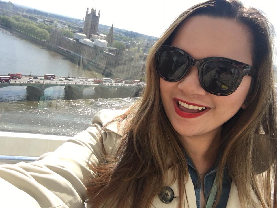 Ashley Borda in London Eye