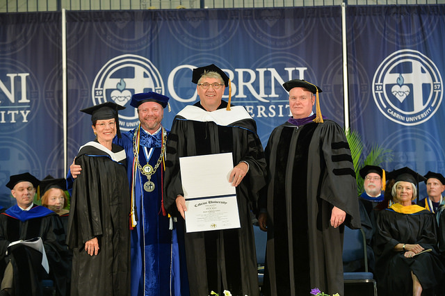 John Schanz receives honorary degree