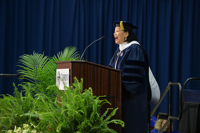 Gloria Bonilla-Santiago Addresses Graduates